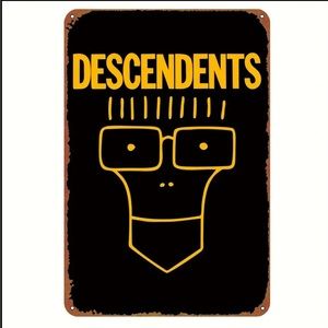 Descendents punk Metal Tin Sign Vintage style Wall Art
